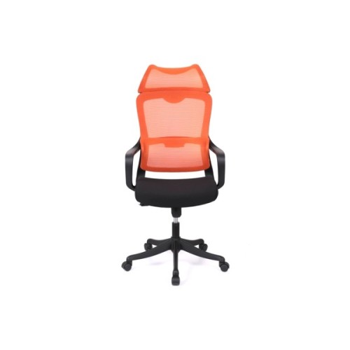 Офісне крісло Аклас Доріан BL TILT Помаранчевий (K-09 Orange OS-3000 Black) (00144001)