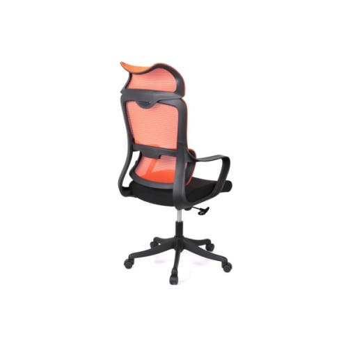 Офісне крісло Аклас Доріан BL TILT Помаранчевий (K-09 Orange OS-3000 Black) (00144001)