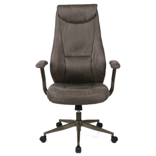 Офісне крісло Аклас Булат R-SR (Штучна замша 02 Dark gray) (00172366)