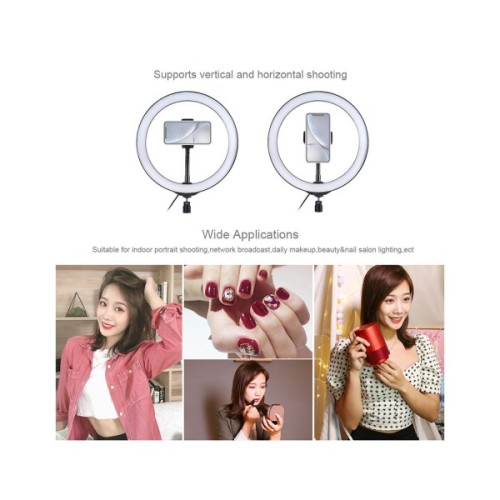 Набір блогера Puluz Ring USB LED lamp 10.2"+ table mount 140cm (PKT3039)