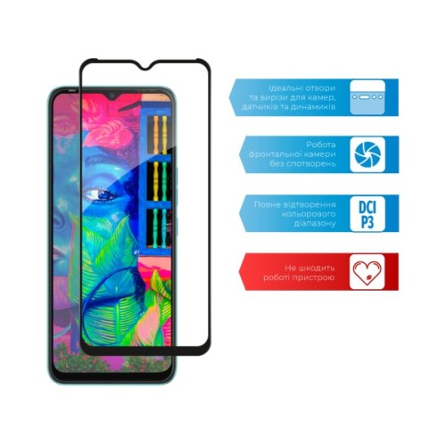 Скло захисне ACCLAB Full Glue Tecno Spark 8 (1283126533075)