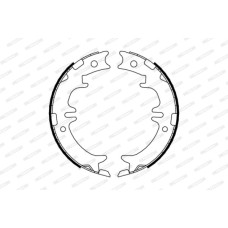 Гальмівні колодки FERODO FSB674