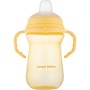 Поїльник-непроливайка Canpol babies з силіконовим носиком FirstCup 250 мл Жовта (56/615_yel)