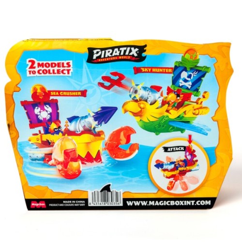 Ігровий набір Piratix S Піратський корабель Морський громовик (PPXSP114IN20)