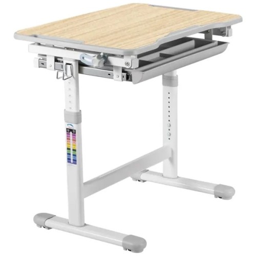 Парта зі стільцем FunDesk Piccolino III Grey-w