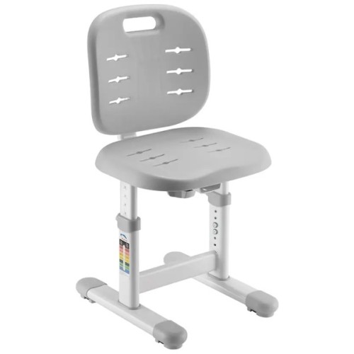 Парта зі стільцем FunDesk Piccolino III Grey-w