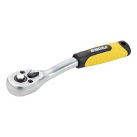 Тріскачка Sigma із вигнутою ручкою 1/4" 150мм 72T CrV (6050071)