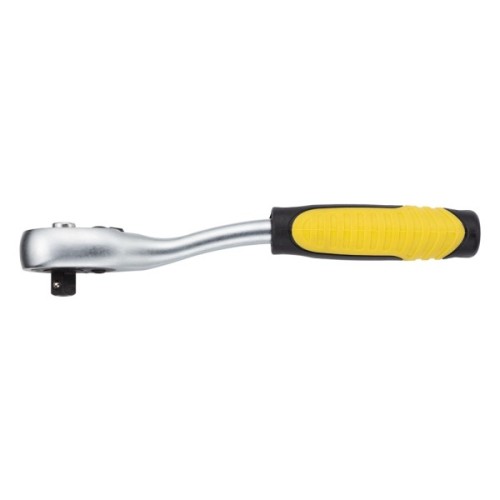 Тріскачка Sigma із вигнутою ручкою 1/4" 150мм 72T CrV (6050071)