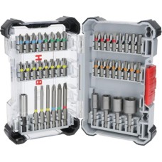 Набір біт Bosch Extra Hard Screwdriver Bit Set, 46шт, магнітний бітотримач, PH,PZ,T, SL, HEX, кейс (2.607.017.723)