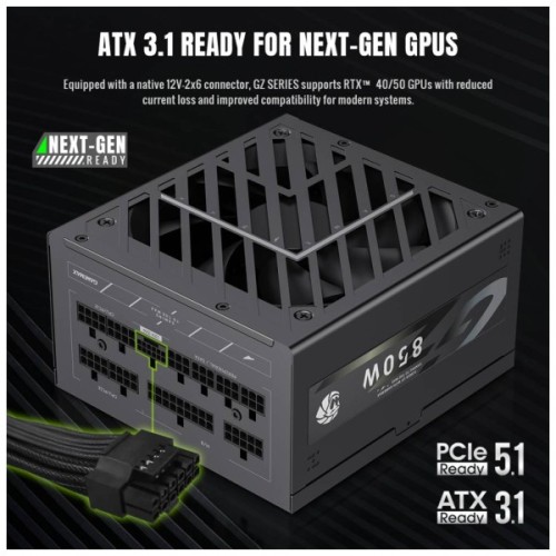 Блок живлення Gamemax 850W (GZ 850G BK)