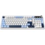 Клавіатура Ajazz AF98 Plus Wireless/Bluetooth/USB UA White/Blue (AF98-PLUS-GB)