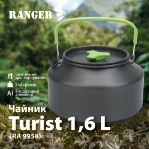 Чайник туристичний Ranger Turist 1,6 L (RA9958)