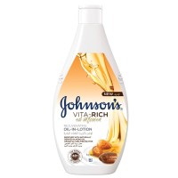 Лосьйон для тіла Johnson's Vita-Rich Поживний з оліями мигдалю і Ши 400 мл (3574661544274)