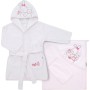 Халат дитячий Aziz махровий (65006-62-white)