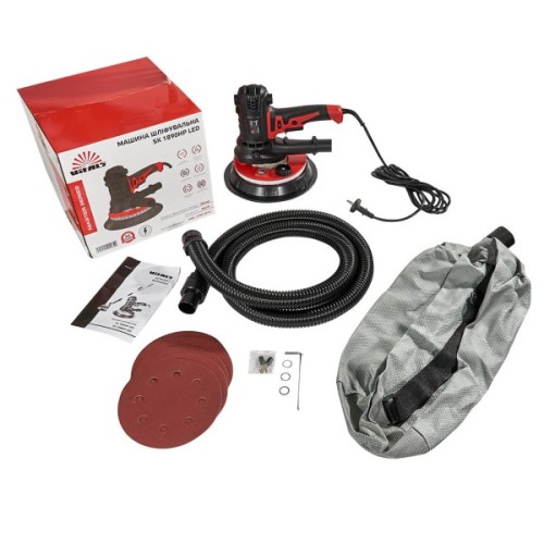 Шліфувальна машина Vitals Master, для стін, SK 1890HP LED, 900W, d175мм, 2700об/хв, 2.8кг (191164)