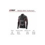Термокофта X-Tech Maglia Race 3 Munica Lunga lupetto Nero XXL/XXXL (MagliaRace3LupettoXXL/3XL)