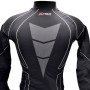 Термокофта X-Tech Maglia Race 3 Munica Lunga lupetto Nero XXL/XXXL (MagliaRace3LupettoXXL/3XL)
