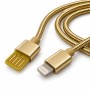 Дата кабель USB 2.0 AM to Lightning 1.0m 2.4A metal gold XoKo (XK-CTL-001-GD)