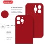 Чохол до мобільного телефона Intaleo SoftShell Apple iPhone 14 Pro Red (1283126557767)