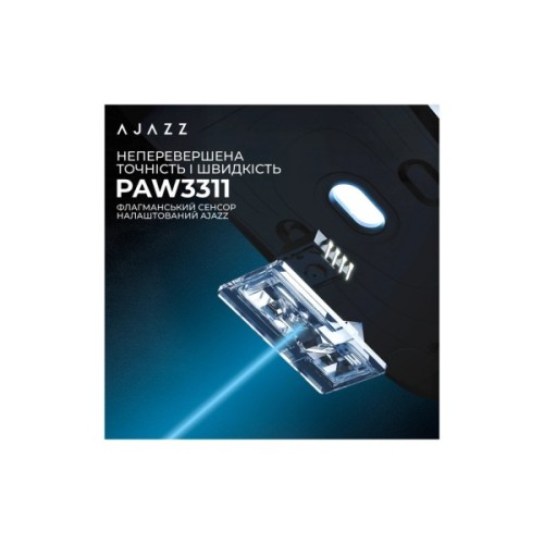 Мишка Ajazz AJ159P MC Wireless/Bluetooth/USB Charging Dock Black (AJ159P-MC-B)