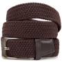Ремінь Vintage Текстильний чоловічий Коричневий (20523)