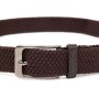 Ремінь Vintage Текстильний чоловічий Коричневий (20523)
