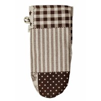 Кухонна прихватка Прованс Рукавичка Печворк коричневий Господиня (031510)