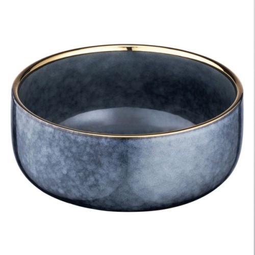 Салатник Ardesto Andria 750мл, 15.1см, кераміка, синьо-сірий (AR2915AB)