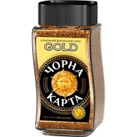Кава Чорна карта розчинна 190г "Gold" (ck.51156)