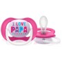 Пустушка Philips AVENT Ultra Air I love… для дівчат, 6-18 міс (SCF080/04_SCF080/27)