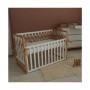 Ліжечко Angelo Люкс-12 біло-буковий (12017)