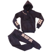 Спортивний костюм дитячий Joi флісовий (H-208-146G-blue)