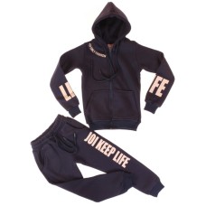 Спортивний костюм дитячий Joi флісовий (H-208-146G-blue)