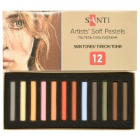 Пастель Santi Skin Tones суха 12 кольорів (353697)