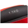 Обважнювач Reebok Flexlock Ankle Weights чорний, червоний RAWT-11272 1.5 кг (885652017275)
