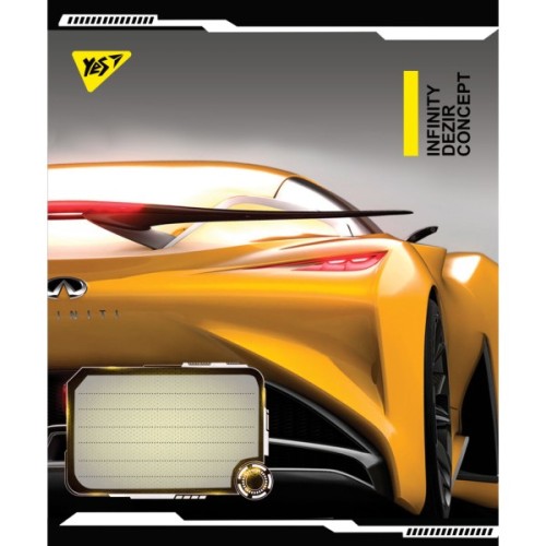 Зошит Yes А5 Dezir concept 96 аркушів, лінія (766507)