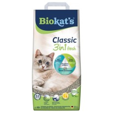 Наповнювач для туалету Biokat's Fresh 3in1 бентонітовий (0.1 – 5 мм) 10 л (4002064614212)