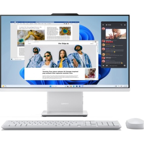 Комп'ютер Lenovo IdeaCentre AiO 27ARR9 / Ryzen5 7533HS, 16, 1TB, WKM (F0HQ00B5UO)