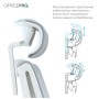 Офісне крісло OfficePro Harmony OC310-W-LG-LG (OC310-W-LG-LG)