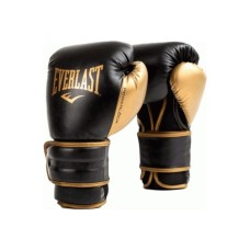 Боксерські рукавички Everlast Powerlock 2R Training Glove P00002665 чорний, золотий 16 унцій (009283611996)