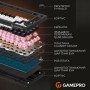 Клавіатура GamePro MK160 V2 Warden QLAB Sakura Linear RGB USB UA White (MK160-V2-BL-QS)