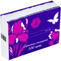 Серветки косметичні Parus 2 шари 100 шт. (4820205440472)