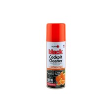 Автополіроль NOWAX BLACK Cockpit Cleaner 200ml, апельсин (NX00203)