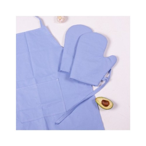 Фартух MirSon Набір 12-4608 Lucretia бязь дві прихватки + дві рукавички-прихватки + фартух (2200006752752)