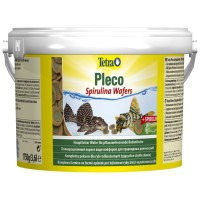 Корм для риб Tetra Pleco Spirulina Wafers для травоїдних донних рибок 1.75 кг (пластинки) (4004218814745)