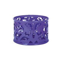 Підставка для скріпок Buromax BAROCCO, металева, фіолетова (BM.6222-07)