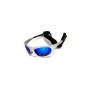 Сонцезахисні окуляри BluWater Hydro Silver Polarized (G-Tech blue) Anti-Fog Сині дзеркальні в сріблястій оправі (BW-HYDS-GTB12)
