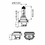 Автолампа Philips галогенова 35W (12360 B1)