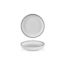 Тарілка By Bone серія "Helix" декор "Black" глибока 23 см 1250 мл (HL-BLA-CP-23-CK)