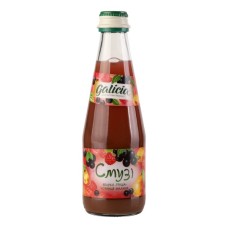 Сік Galicia Смузі яблуко, груша, чорниця та малина 300 мл с/б (4820209562934)